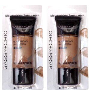 Sassy + Chic Moisturizing Foundation# Dark (Set of 2)